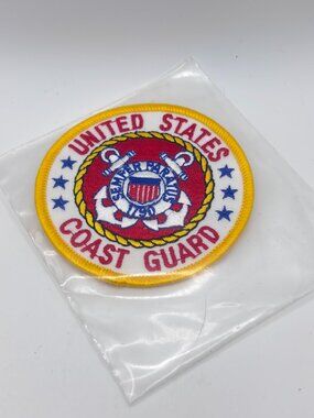 United States Coast Guard 3" Embroidered Emblem Patch US Military Armed Forces